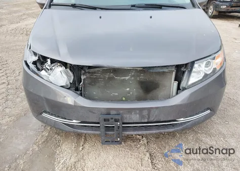 2014 Honda Odyssey Ex z USA, uszkodzony, nr VIN 5FNRL5H48EB137991